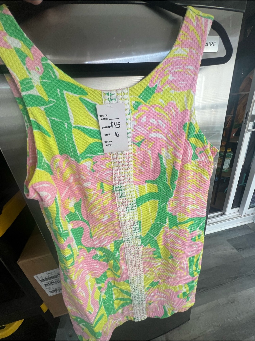 Lilly Pulitzer dress- Pink & Green